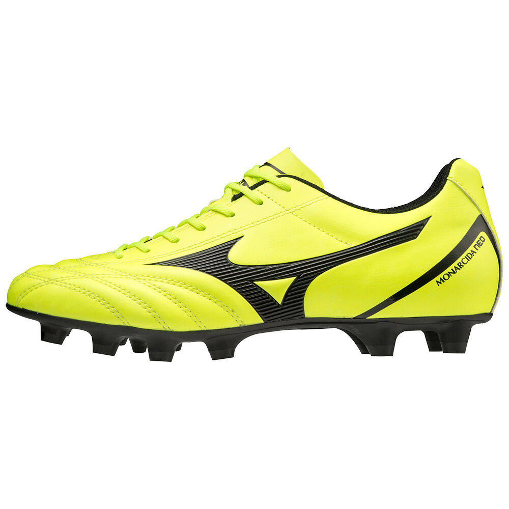 Mizuno Monarcida Neo Select Férfi Focicipő Sárga/Fekete OLW038751